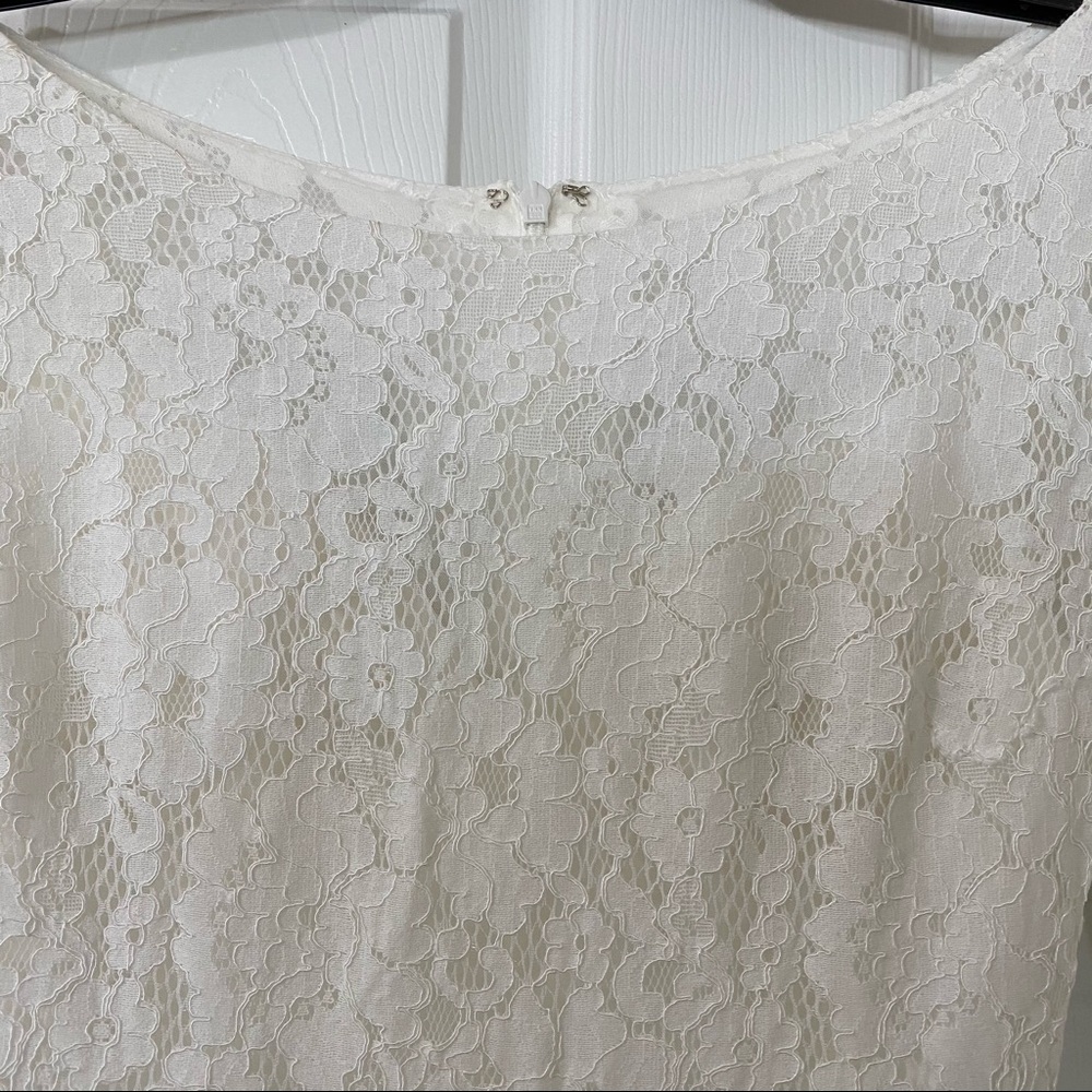 Wedding dress wedding gown lace detail long train - Picture 7 of 17